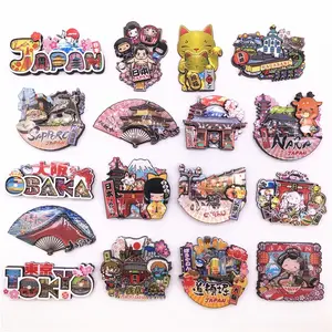 GROSIR Souvenir Tempelan Fridge Magnet Kulkas Motif Negara