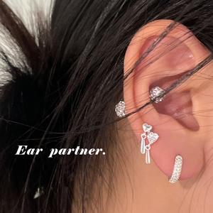 EAR PARTNER-イヤリング レディース パール 骨ピアス ピアス デザイン 蝶 ハート エアーズ（eh-1856）