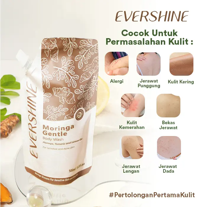 Evershine Gentle Body Wash Refill Pouch 2