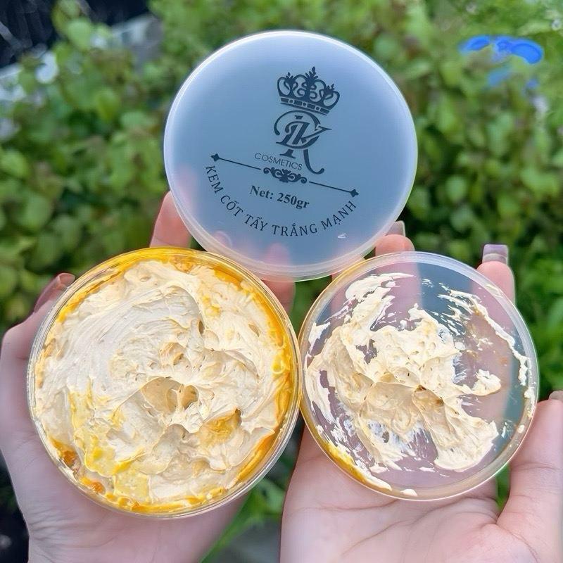 KEM CỐT TẨY TRẮNG MẠNH 250GRAM Tặng 1 Tắm Trắng Cafe