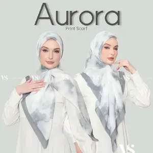 Segi empat Voal Paris | Segi empat Gradient | Segi 4 Aurora | Ori By Valenshaqueen