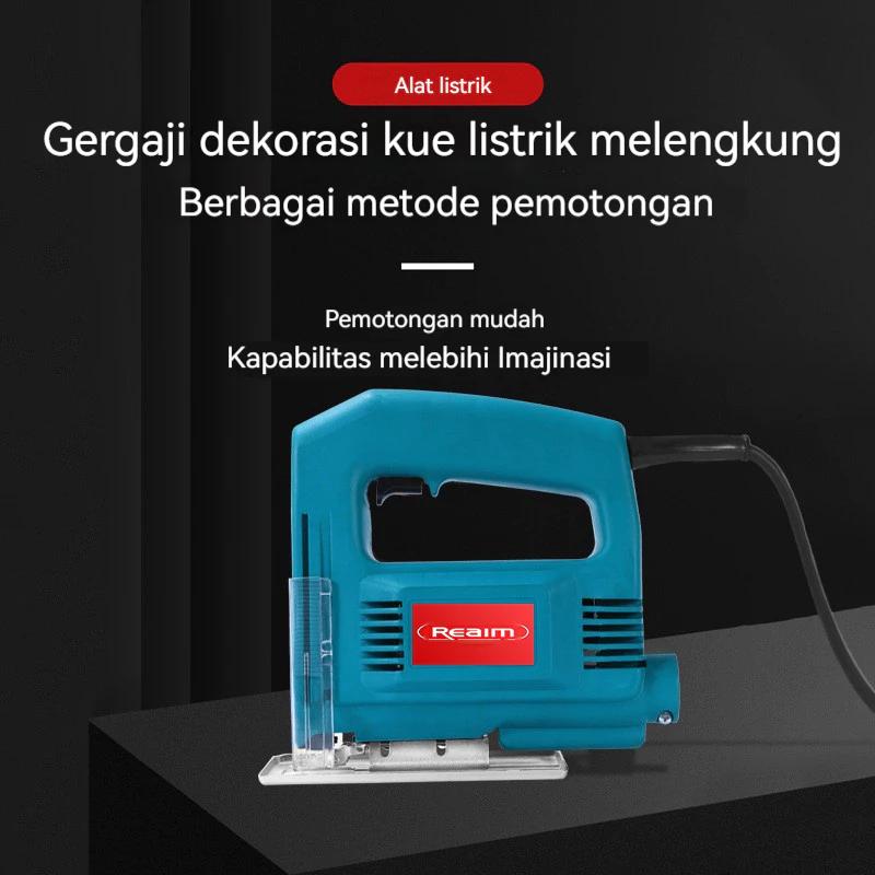 Set Perkakas 3in1 REAIM Mesin Gerinda Tangan dan Mesin Bor Listrik 13mm dengan Aksesoris Bearing Body Blade Bore Copper Dinamo untuk Repair Perbaikan Gergaji Kabel Karat Proyek Konstruksi Bengkel Rumah Tangga Angle Grinder Impact Drill Power Tools