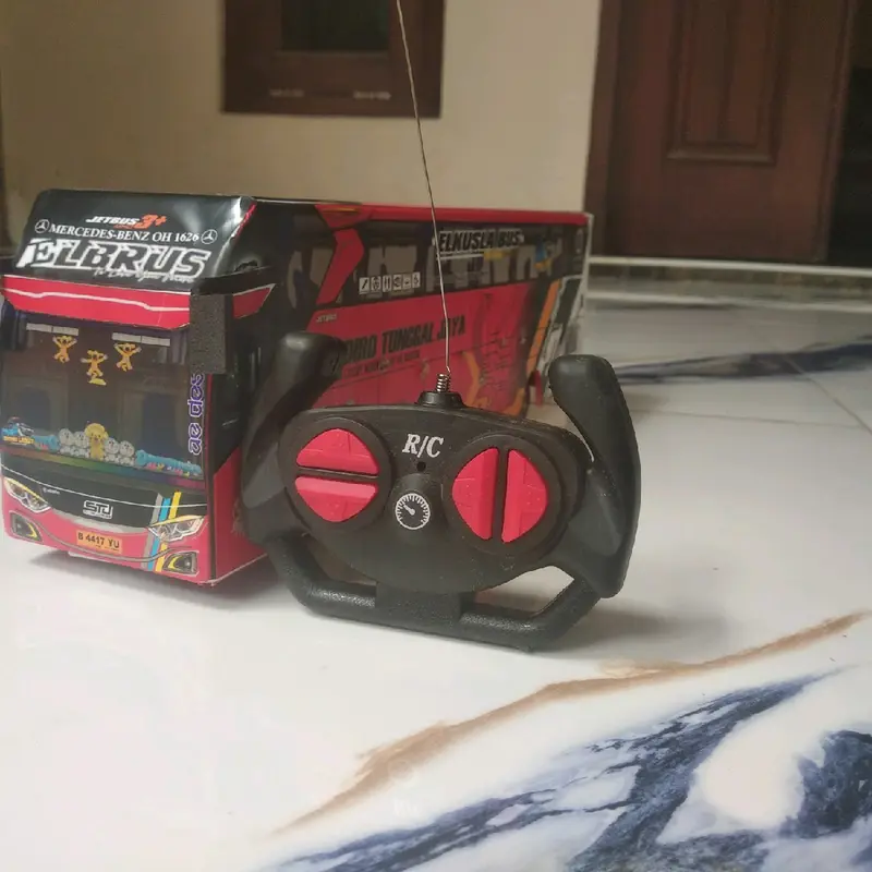 Miniatur Bus Sudiro tunggal Jaya merah remote control+ telolet 0