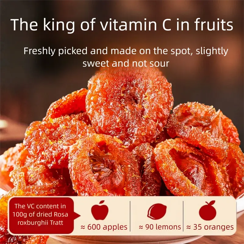 The dried fruit preserves of Rosa roxburghii Tratt, the king - TikTok ...