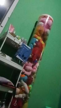 Product Review of [COD] Tidy Tribe Hadiah Doll Storage Bucket Gaya Ritsleting Transparan Tabung Storage Boneka Dengan Penutup 90/120/150CM Penyelenggara Berkapasitas Besar Dudukan Doneka from F**3 2