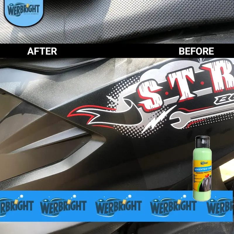 Konsentrat Semir | Werbright Autoclean Semir Ban Dashboard Body doff 100 ml Car 3