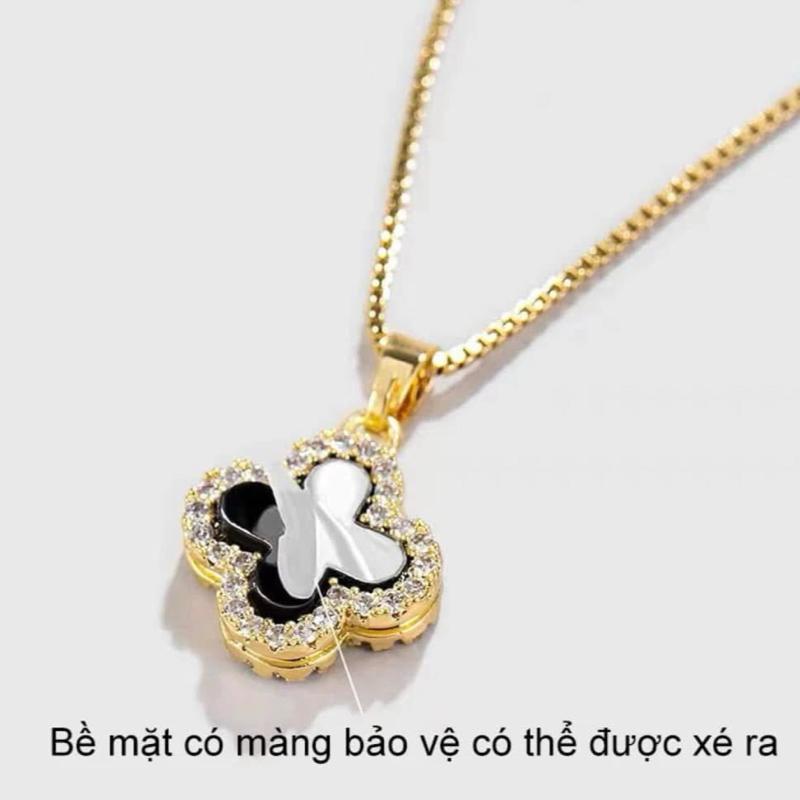  A3 Mặt Dây Chuyền Cỏ 4 Lá May Mắn 