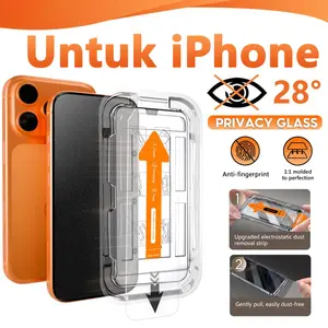 Anti Gores Ceramic Spy For IPHONE GLOSSI Antispy Series Layar Lentur Privacy Anti Intip, Untuk iPhone X Xs Xs Max XR 11 11Pro 11ProMax 12 12Pro 12ProMax 13 13Pro 13ProMax 14 14Plus 14Pro 15Plus 16 16Plus 16Pro 17 17Pro 17ProMax Air