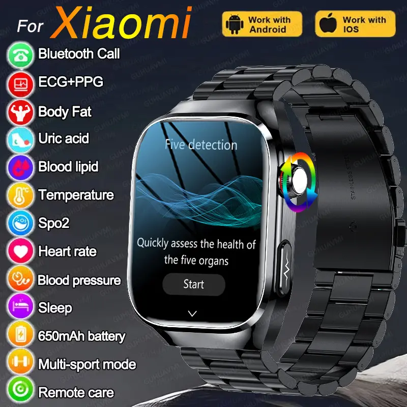 Blood Pressure Recorder Xiaomi Wear Ecg Blood Pressure Wear Os Ecg