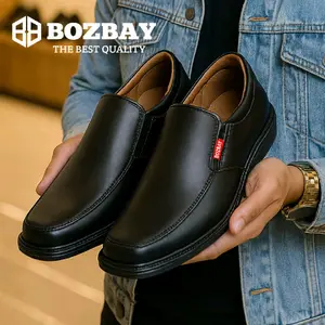 SEPATU PANTOFEL KULIT PRIA FORMAL SEPATU KERJA KANTOR Karet