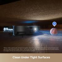 Gambar Dreame X50 Ultra Robot Vacuum Cleaner Hot Water Self Cleaning Vakum Hot Air Mop Drying - Black dari HangOn Official Store Kota Tangerang 5 Tokopedia