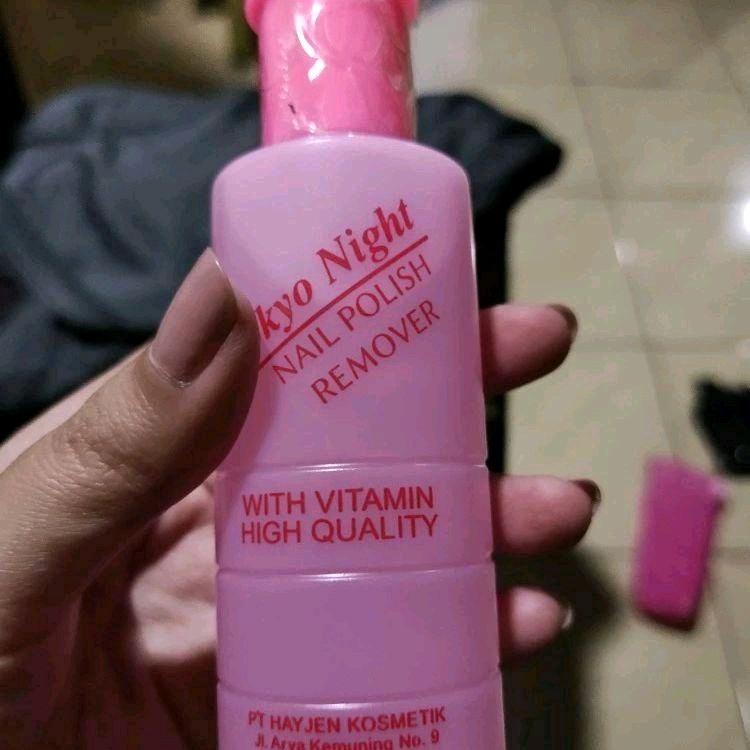 Tokyo Night Nail Polish Remover size 40  ml / 76 ml - Pembersih Kuku 4