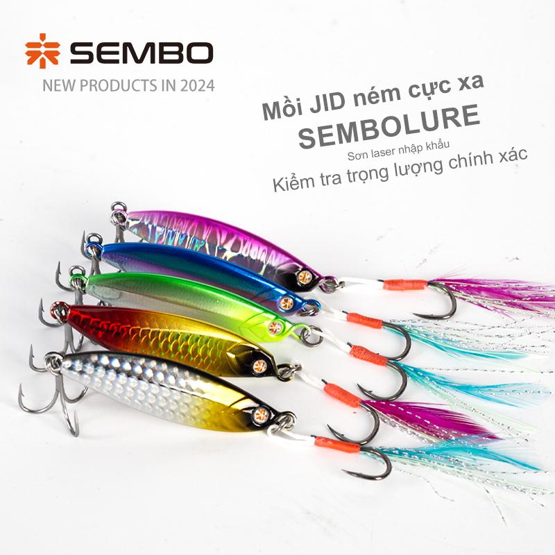 Mồi JID câu lóc, hoàng đế, chẽm, mồi câu biển ghềnh, màu sắc đẹp, thu hút cá, mồi câu cá, fishing