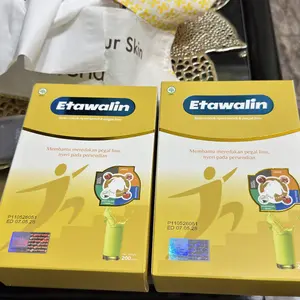 Etawalin ASLI ORIGINAL - Paket 2 Box Susu Kambing Etawa Bantu Atasi Asam Urat Nyeri Sendi & Rematik Mencegah Saraf Kejepit Halal Bahan Minuman Dairy Milk Bubuk