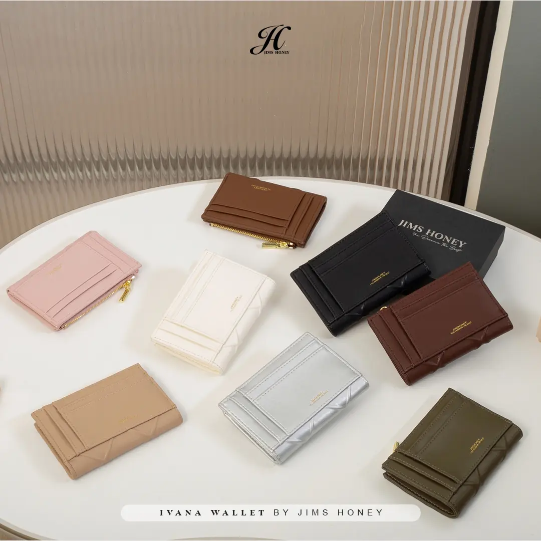 Jims Honey - Ivanna Wallet -Dompet Lipat Kecil Wanita