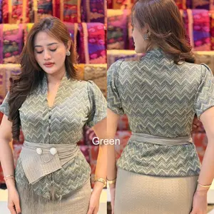 KEBAYA RUMBAI GLITTER SHIMMER