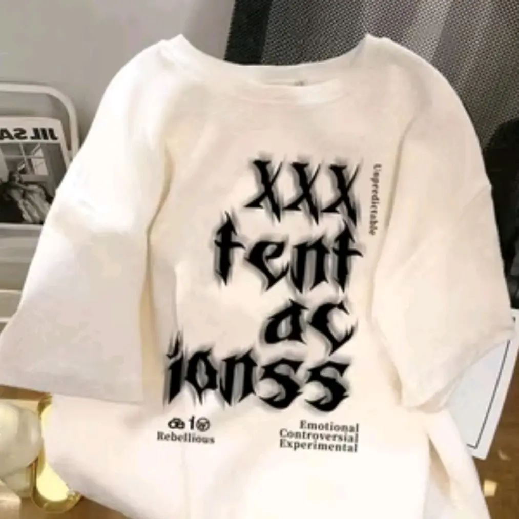 T-shirt Cowok Kekinian Atasan Pria Kaos Oversize Kece By PINKCUTEEE