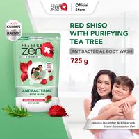 Gambar Zen Antibacterial Body Wash Shiso & Tea Tree Refill 725gr - Sabun Cair Anti Bakteri dari Shinzui Shop Kota Bekasi 1 Tokopedia