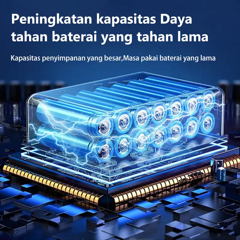 【Garansi 15 tahun】【Beli 1 Grati 1】 2000W Lampu tenaga surya outdoor Lampu taman luar tahan air otomatis outdoor with Power Display Timing Function lampu solar cell Outdoor Lamp with Remote Control Solar Panel IP67 Waterproof Solar Light 7