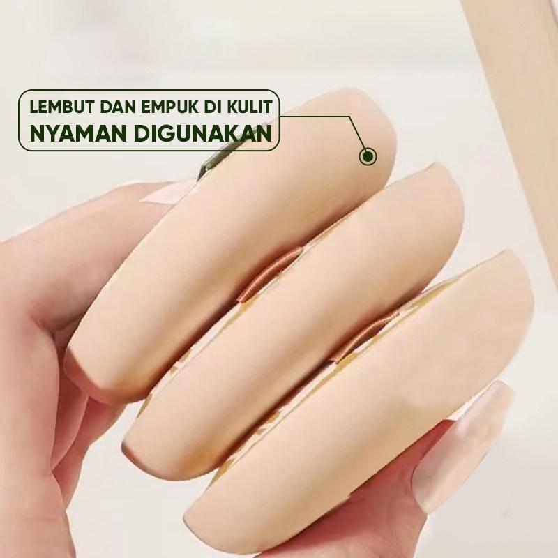 Puff Sponge Bedak Cair Spons Foundation Wajah Profesional Ekstra Besar Ekstra Tebal 7cm Lembut Dan Alami Blender sponge lokal 6