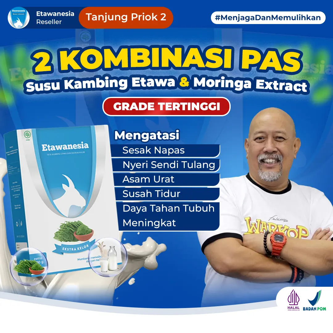 ( BELI 2 GRATIS 1 ) SUSU KAMBING ETAWA ETAWANESIA BIRU PREMIUM ORIGINAL ASLI