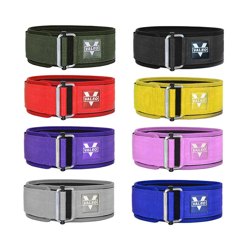 Đai Nâng Tạ Khóa Nhanh, Đai Tập Luyện Tập Gym Bằng Nylon Có Thể Điều Chỉnh Cho Nam Và Nữ, Thích Hợp Để Deadlifting, Squat, Nâng, Hỗ Trợ Lưng, 1 Chiếc