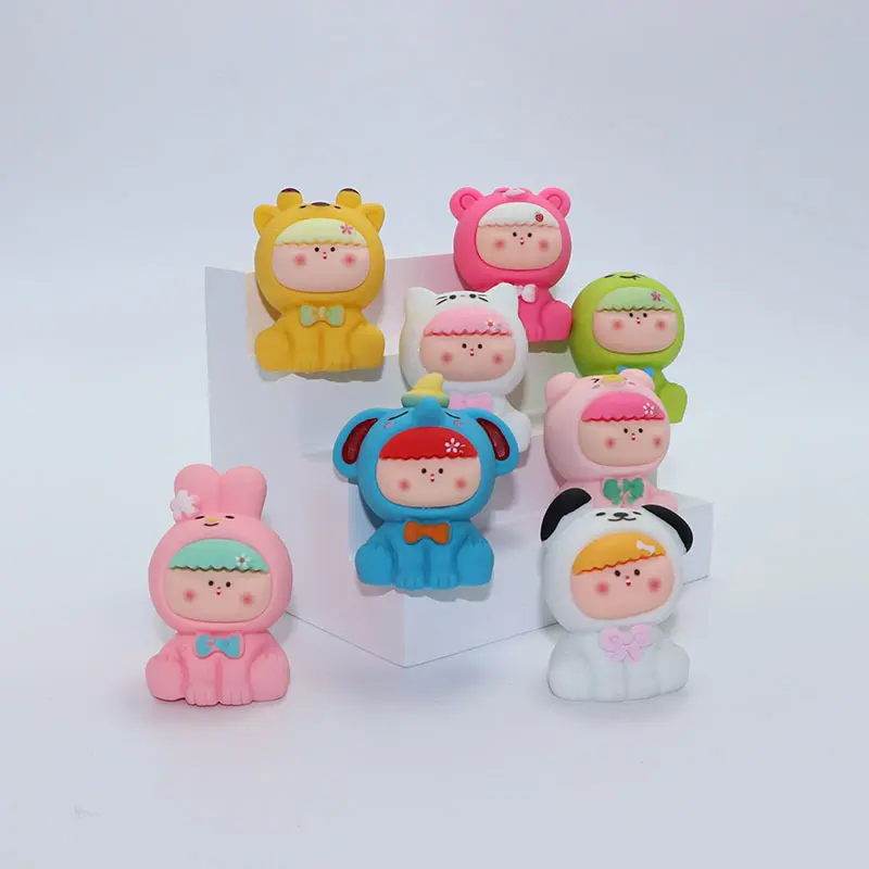 (CO 1 buka 8 bags )Boneka Aksesori DIY 3D Hewan Lilis Ukuran Besar – Finishing Mengkilap, Kualitas Tinggi, Populer, Lucu & Trendy untuk Pajangan atau Gantungan 1