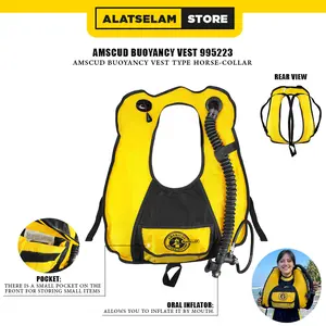 OBRAL MURAH!! AmScuD Buoyancy Vest 995221 / Life Vest / Pelampung Emergency / AmScuD Buoyancy Vest / Pelampung Snorkling
