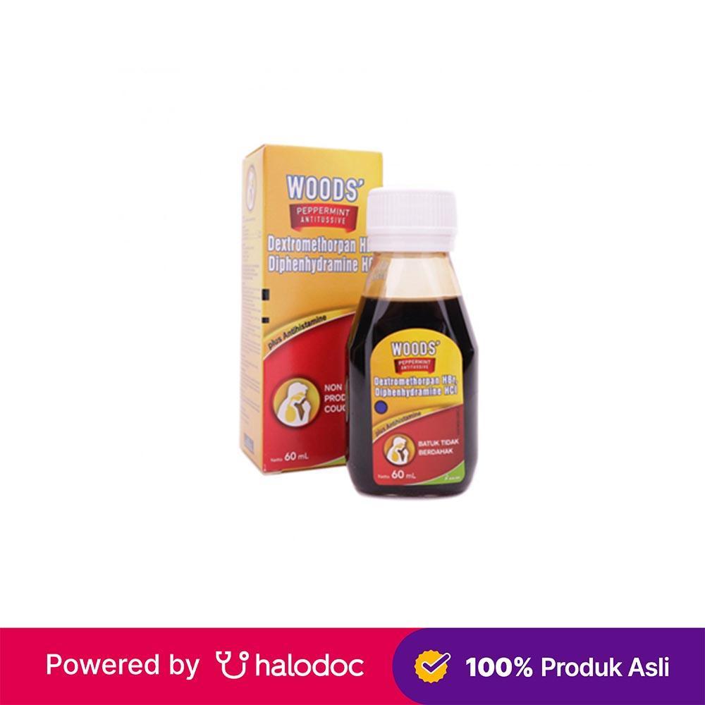 Woods Peppermint Antitussive Sirup 60 ml