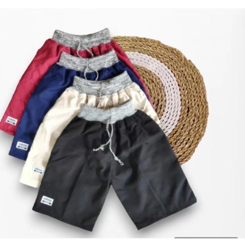 NAYOMI OFFICIAL • Paket 100rb dapat 10pcs || celana pendek anak unisex pria wanita usia 3-10tahun fashion chinos POLOS harian pinggang karet melar bahan katun nyaman adem 3