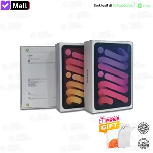 Apple iPad Mini 7 (A17 Pro) 128GB 256GB Wifi Only Purple Starlight Grey Pink Exclusive Tokopedia