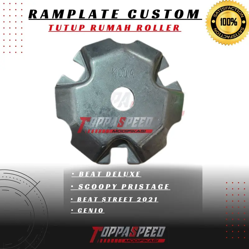 TUTUP RUMAH ROLLER GENIO/BEAT DELUXE/SCOOPY NEW CUSTOM KODE (KOJA) 3