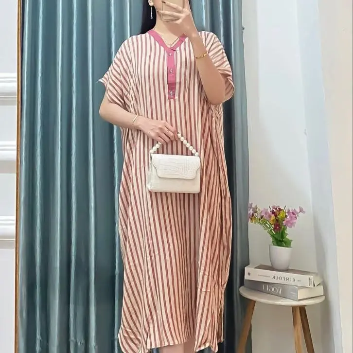 Daster Lowo Motif Salur terbaru// Daster Kekinian 0