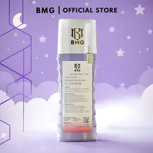 [ BMG PABRIK ] Lotion Ungu Platinum BMG BPOM dengan Alpha Arbutin dan RETINOL