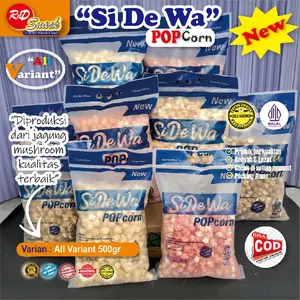 POPCORN  caramel Cokelat stroberi JUMBO MUSHROOM 500gr-1kg murah SI DE WA POPCORN aneka variant bisa COD