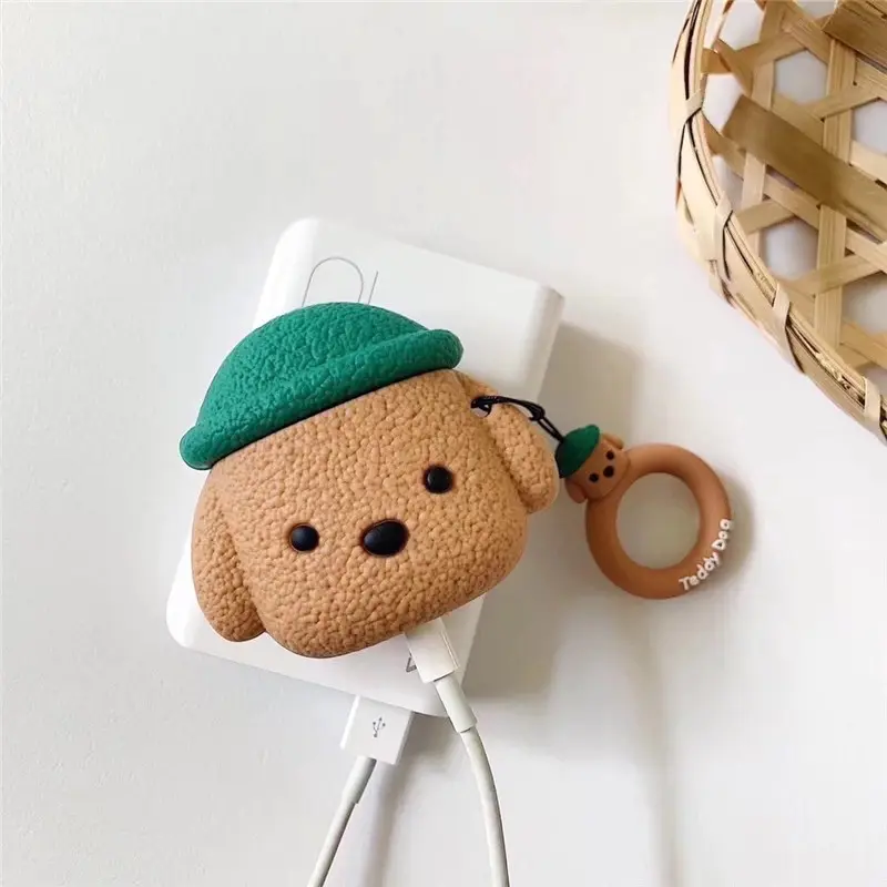 Case Karakter 3D Cocok untuk Apple Airpods Gen 3 Casing Lucu Pelindung earphone silicone Soft Case Cover 6