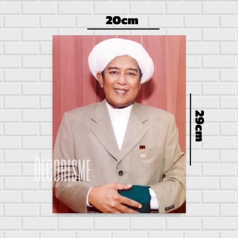 Product Introduction of Walldecor ULAMA HABIB KIYAI hiasan dinding pajangan hadiah foto islami wali pemuka agama islam papan mdf tebal 8mm ukuran 20x29cm 3