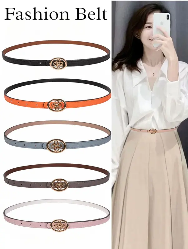 SMARTGIRL TALI PINGGANG WANITA CASUAL 2 WARNA BISA BOLAK BALIK BELT130 2