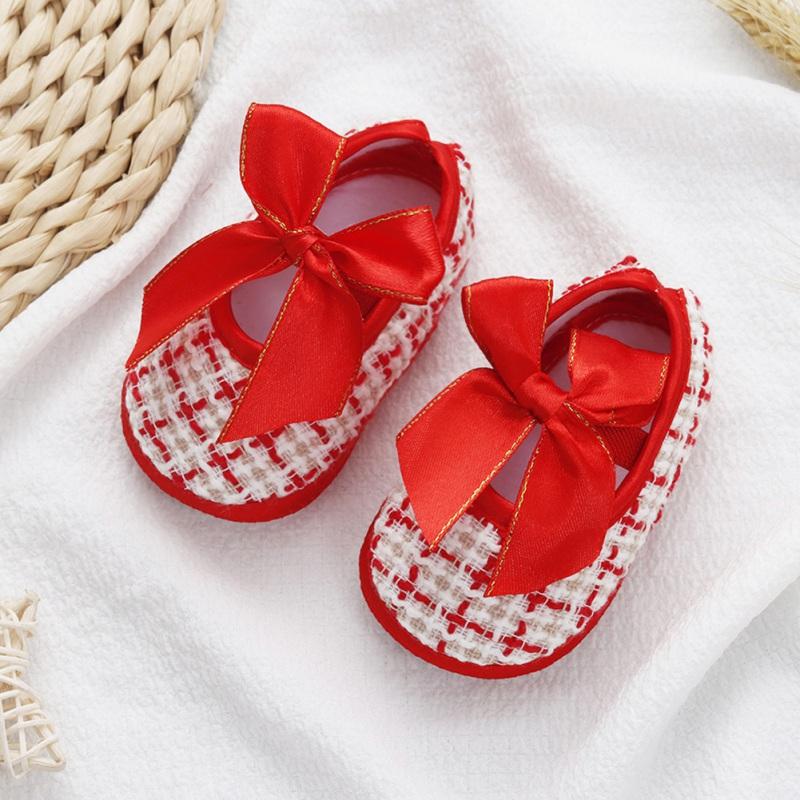 Product Introduction of Summer Baby Girls&apos; Canvas Shoes First Walkers Sweet Princess Shoes 40