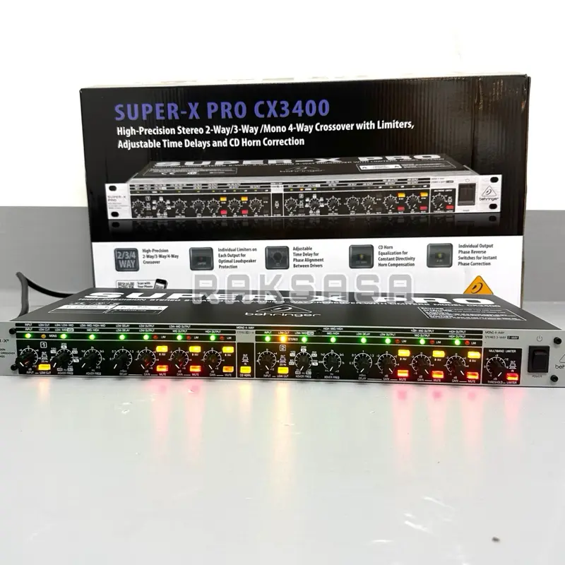 Crossover Behringer cx 3400 v2 behringer cx3400