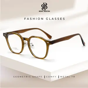 Berrybarton Kacamata Anti Radiasi Aktivitas Sehari hari Lensa Sinar Biru Photocromic Bluecromic Penggunaan Komputer Eyewear Fashion Unisex Laki Perempuan Anak Sekolah Model 6838