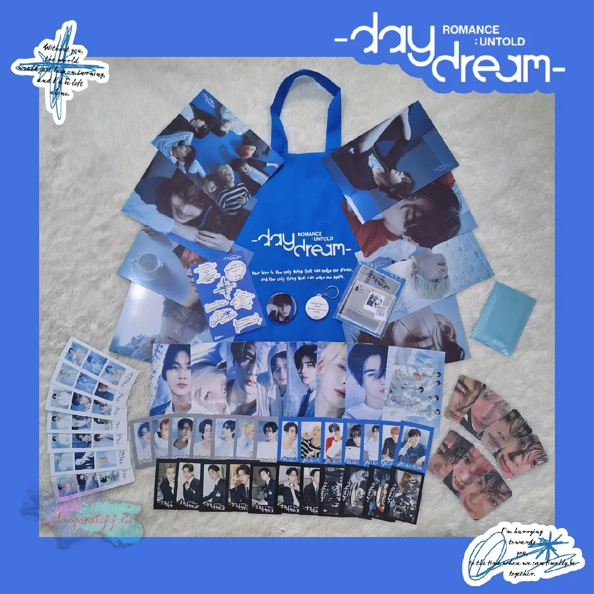 Enhypen Daydream Romance Untold Fankit isi 62 pcs | K-Pop Fankit | Paket Hemat Romance Untold Daydream