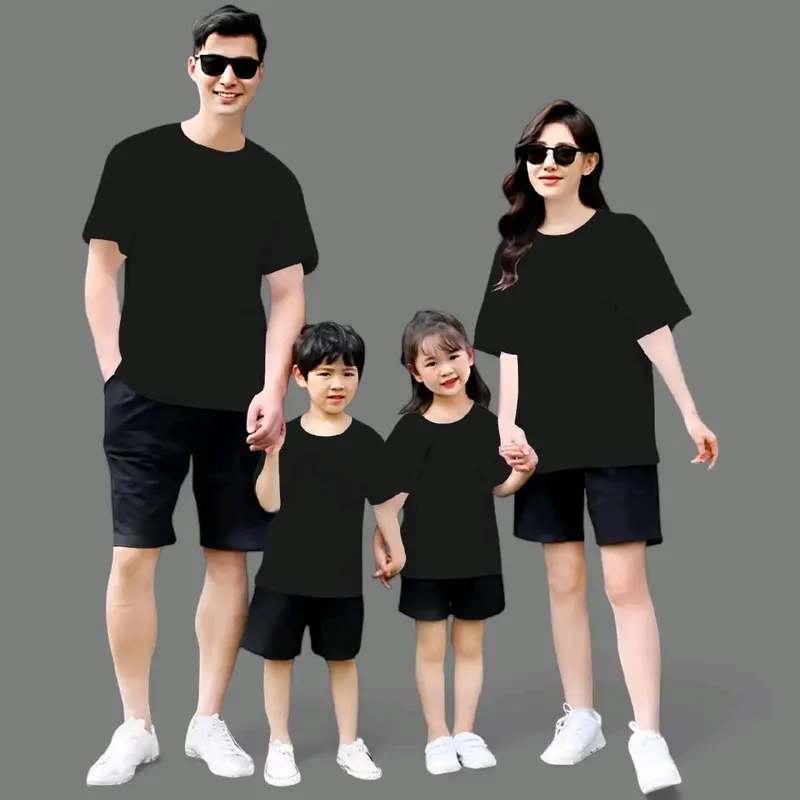 Kaos distro POLOS bahan Cotton pe 24s. Ready Ukuran Anak dan Dewasa 0