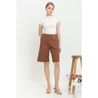 Gambar *Ready Stok* 2023 - Celana Kulot Kaos C305 (CAP) - Hitam, M dari Sisters Fashion Group Kota Administrasi Jakarta Utara 3 Tokopedia