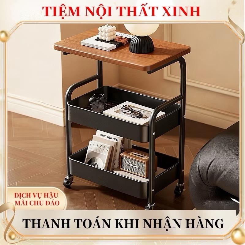 ( Loại 1) Kệ đa năng 3 tầng(full kim loại)