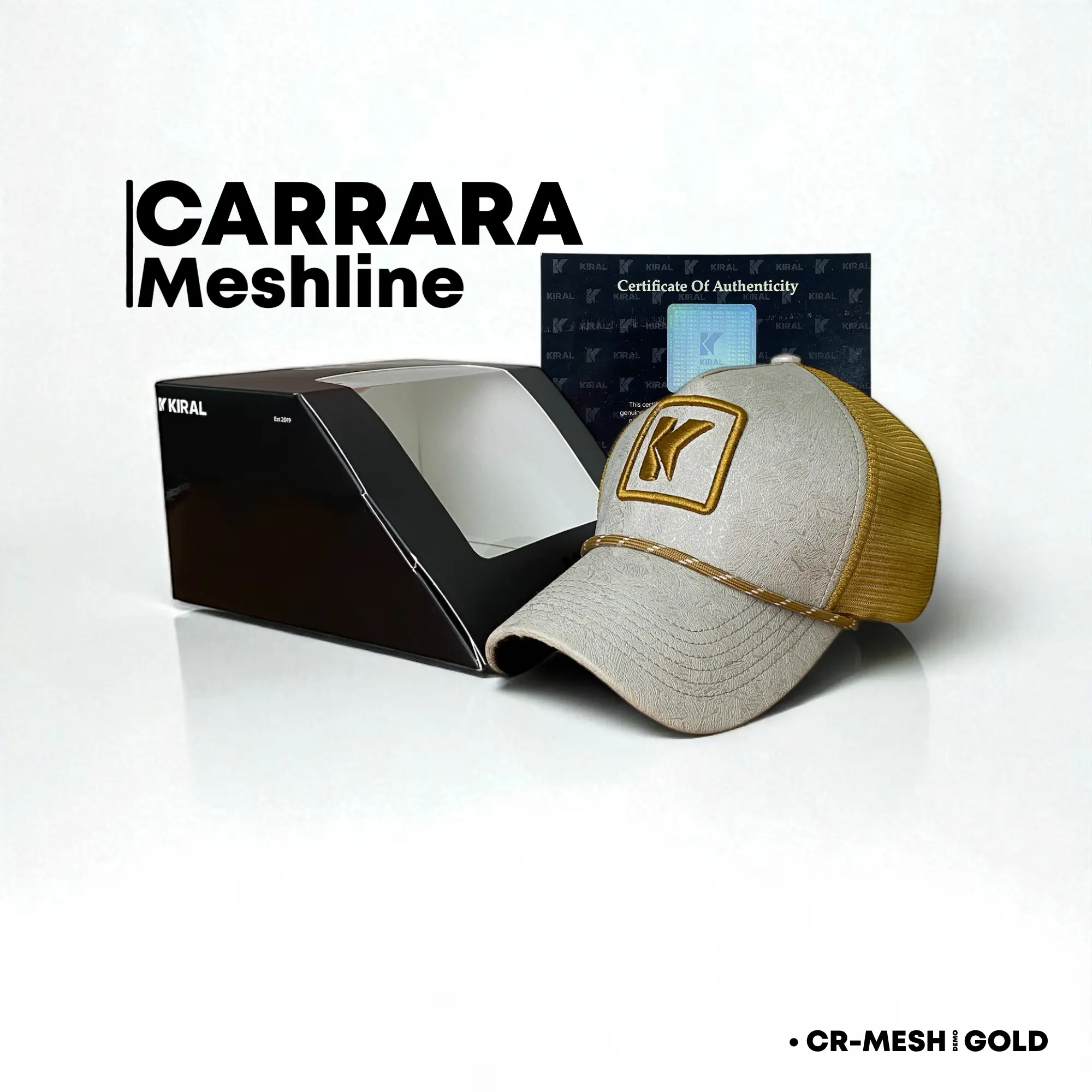 Mesh Carrara Gold