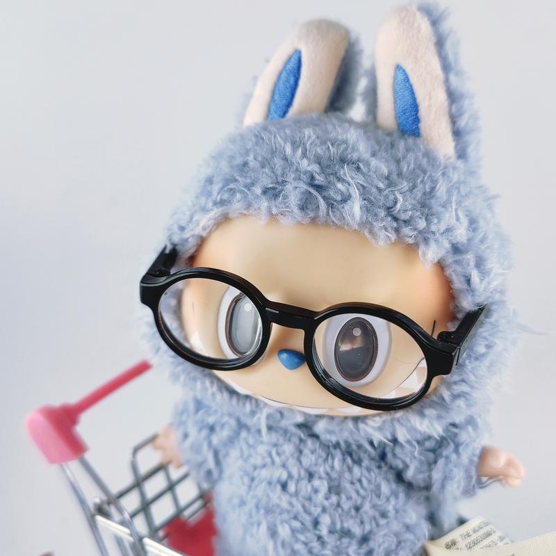 Product Introduction of 17cm Rab cloth blind box, clothes change, replacement plush doll, camera, glasses, shoes, water bottle 9