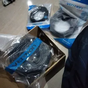 Vention Kabel Lan RJ45 Cat.6 Cat6 Gigabit UTP Round Black