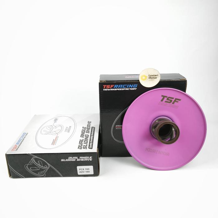 Gambar TSF RACING Secondary Sliding Sheave Dual Angle Half Set PCX 160 ADV 160 Corong Pulley Belakang 2 jalur pin sudut Curved & straight dari Lestari Motor 2 Kota Administrasi Jakarta Barat Tokopedia