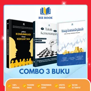 [BizBook] Paket 3 Buku Peningkatan Kapasitas Diri: Uang Beranak Pinak + Dari Taktik Menuju Kemenangan + Jadikan Komunikasi Sebagai Kekuatan